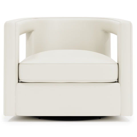 Alana Leather Swivel Chair
