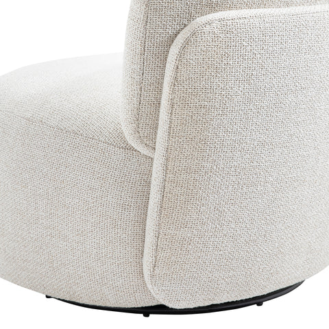 Iris Fabric Swivel Chair