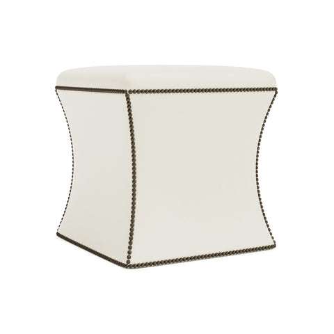 Roscoe Leather Ottoman