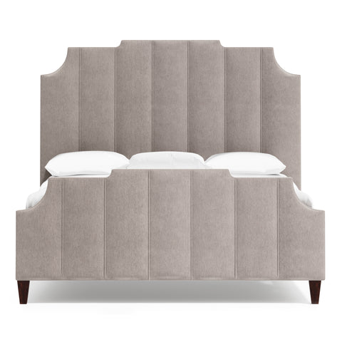Bayonne Fabric Panel Bed - Queen