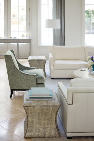 Roscoe Fabric Ottoman