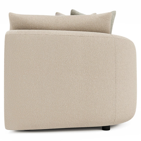 Jules Fabric Left Arm Chair