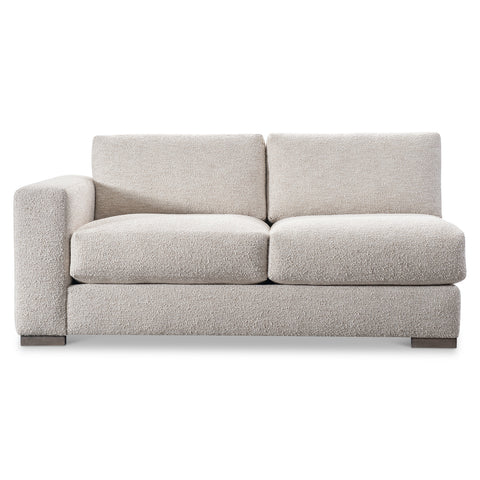 Drew Fabric Left Arm Loveseat