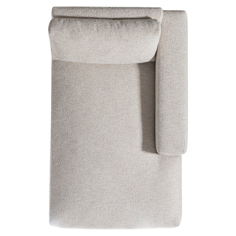 Drew Fabric Right Arm Chaise