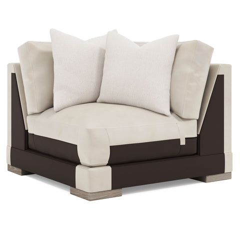 Lars Leather Corner Chair