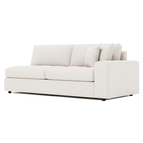 Nest Fabric Right Arm Loveseat