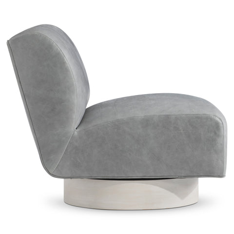 Marley Leather Swivel Chair