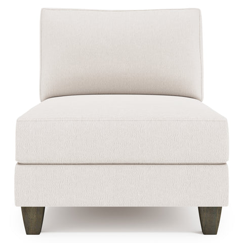 Mila Fabric Armless Chair