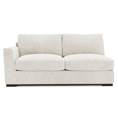 Nicolette Fabric Left Arm Loveseat