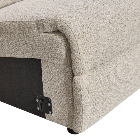 Avignon Fabric Armless Chair
