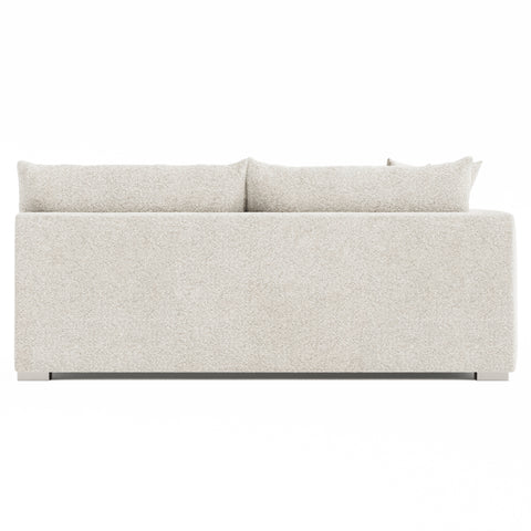 Helena Fabric Left Arm Loveseat