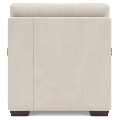 Dawkins Leather Armless Chair
