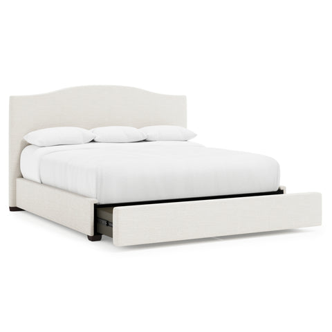 Graham Fabric Storage Panel Bed - King