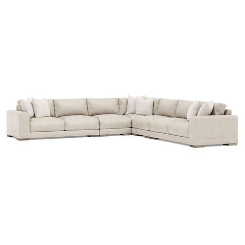 Lars Leather Sectional