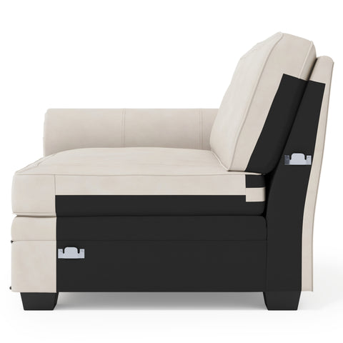 Grandview Leather Left Arm Chair