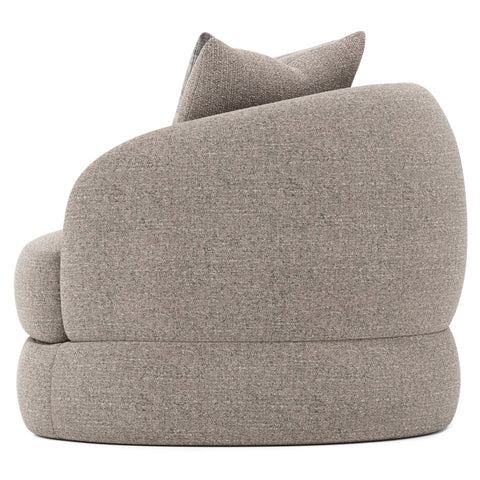 Sylvio Fabric Right Arm Chair