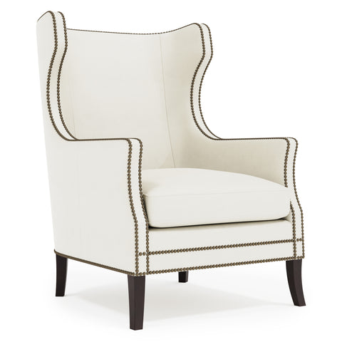Kingston Leather Chair Without Pillows