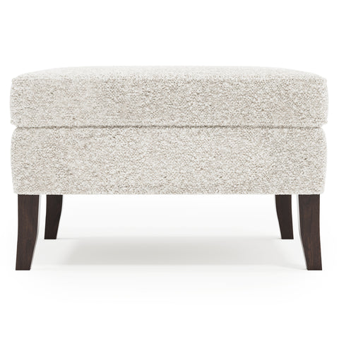 Kingston Fabric Ottoman — Made to Order