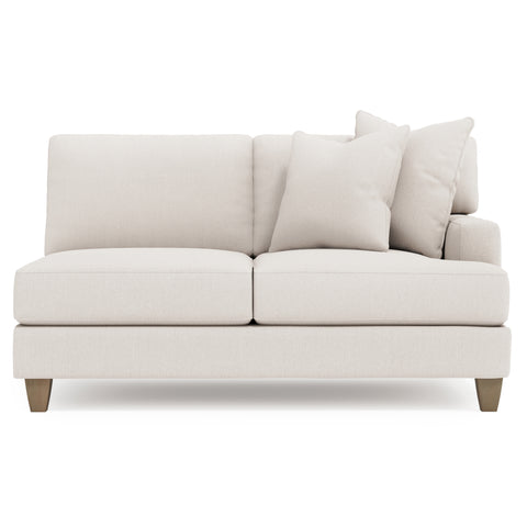 Mila Fabric Right Arm Loveseat