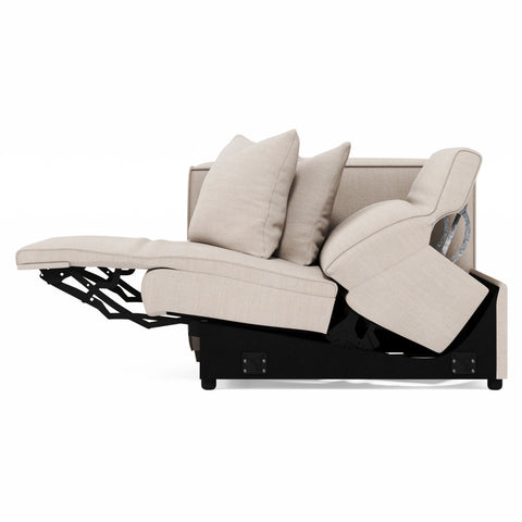 Bliss Fabric Left Arm Power Motion Chair