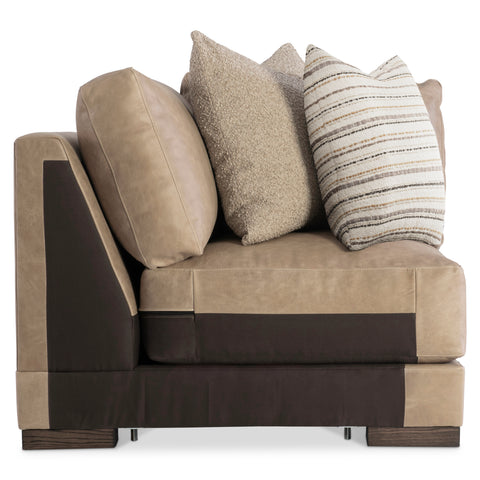 Lars Leather Corner Chair