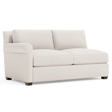 Barnes Fabric Left Arm Loveseat
