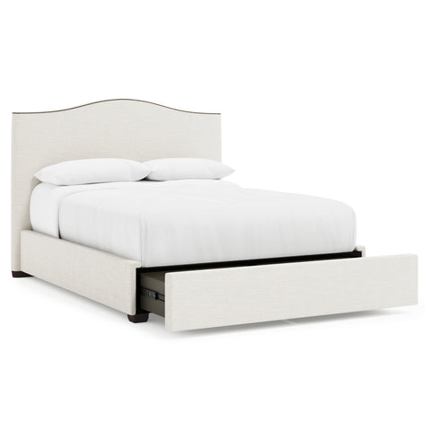 Graham Fabric Storage Panel Bed - Queen