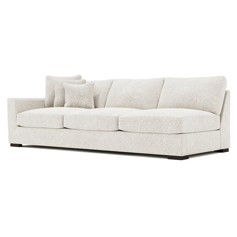 Nicolette Fabric Left Arm Sofa