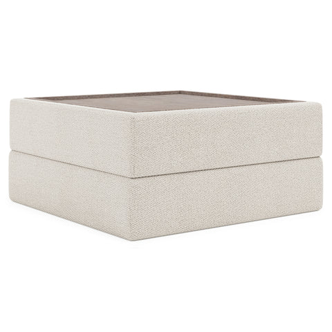 Vista Fabric Ottoman