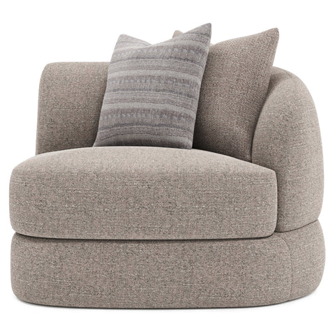 Sylvio Fabric Right Arm Chair