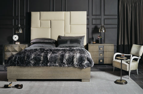 Mosaic Panel Bed - King