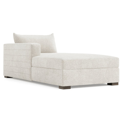 Helena Fabric Left Arm Chaise