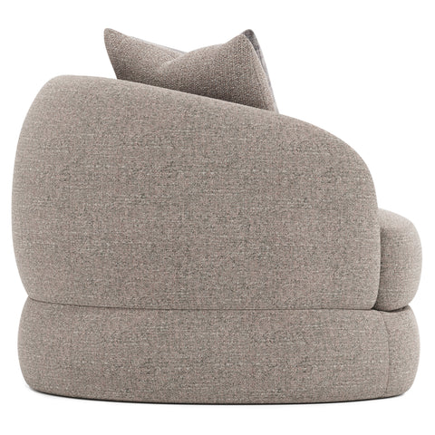 Sylvio Fabric Left Arm Chair