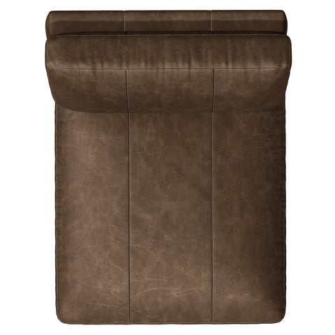 Dawkins Leather Armless Chair