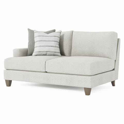 Mila Fabric Left Arm Loveseat