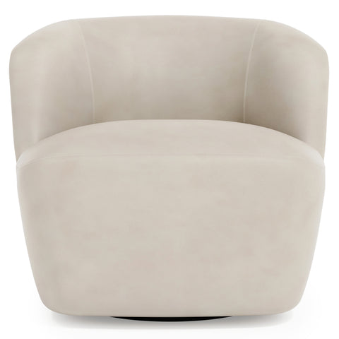 Tilly Leather Swivel Chair