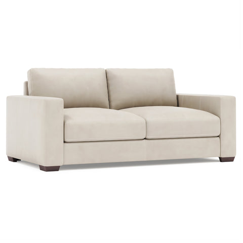 Dawkins Leather Loveseat