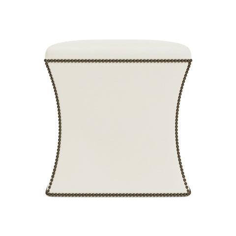 Roscoe Leather Ottoman