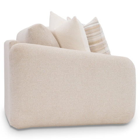 Soleil Fabric Left Arm Loveseat