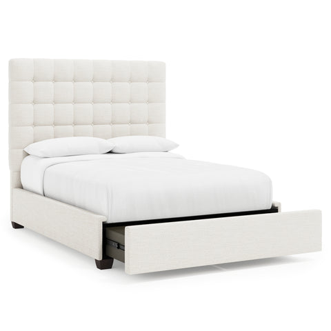 Avery Fabric Storage Panel Bed - Queen