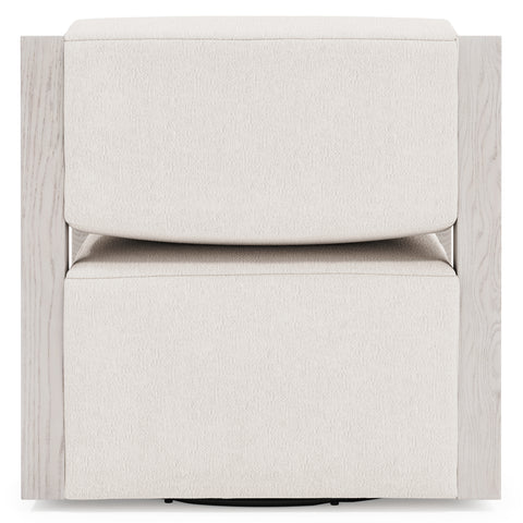 Mica Fabric Swivel Chair