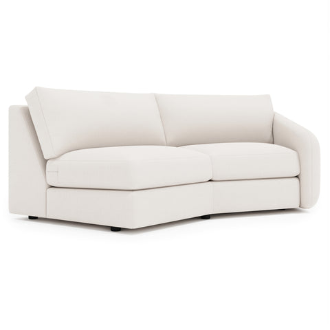 Soleil Fabric Right Arm Loveseat