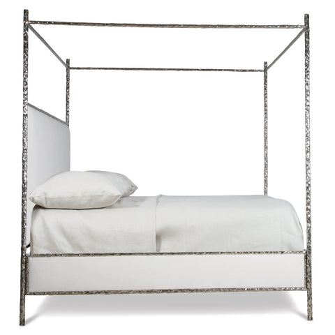 Odette Fabric Canopy Bed - King