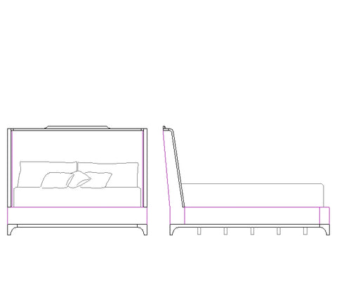 Albion Footboard/Side Rails
