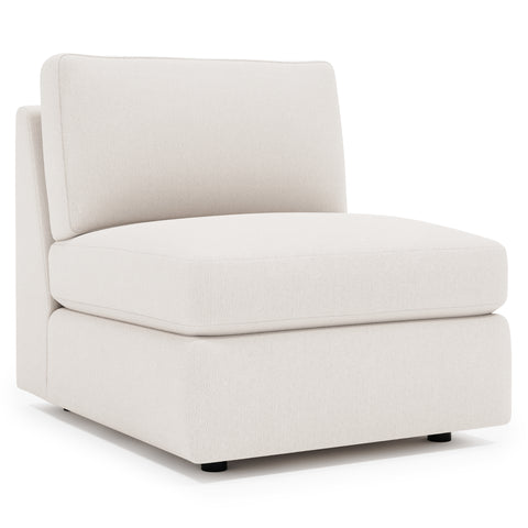 Serena Fabric Armless Chair