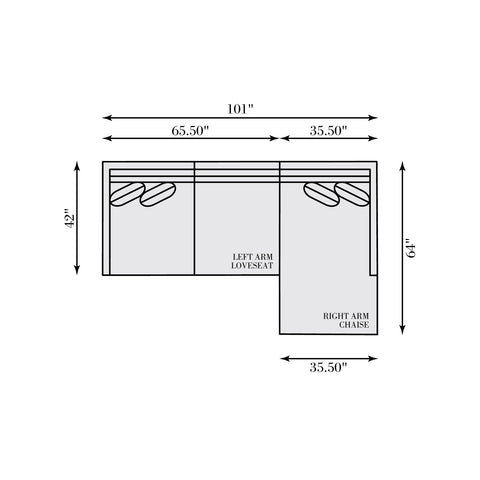 Joli Fabric Sectional
