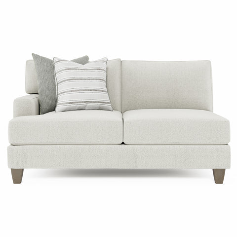 Mila Fabric Left Arm Loveseat