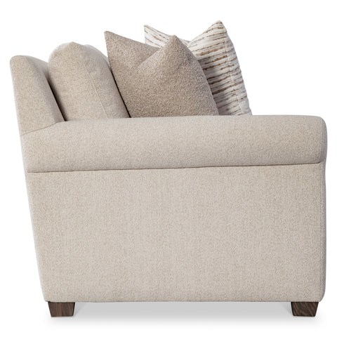 Barnes Fabric Left Arm Loveseat