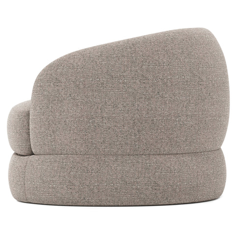Sylvio Fabric Right Arm Chair