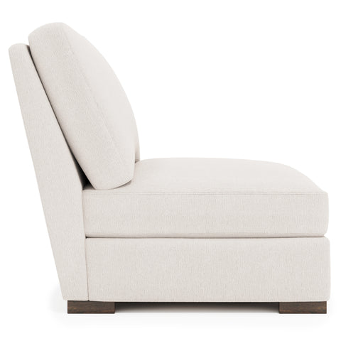 Germain Fabric Armless Chair